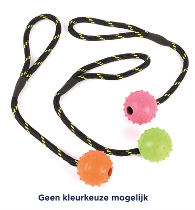 HAPPY PET TOUGH TOYS BAL STUDDED AAN TOUW RUBBER 31