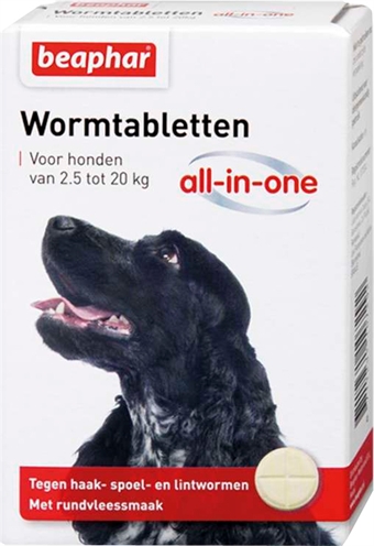 BEAPHAR WORMTABLET ALL-IN-ONE HOND 2