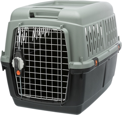 TRIXIE BE ECO GERECYCLED VERVOERSBOX GIONA GRIJS / ANTRACIET 4 50X70X51 CM